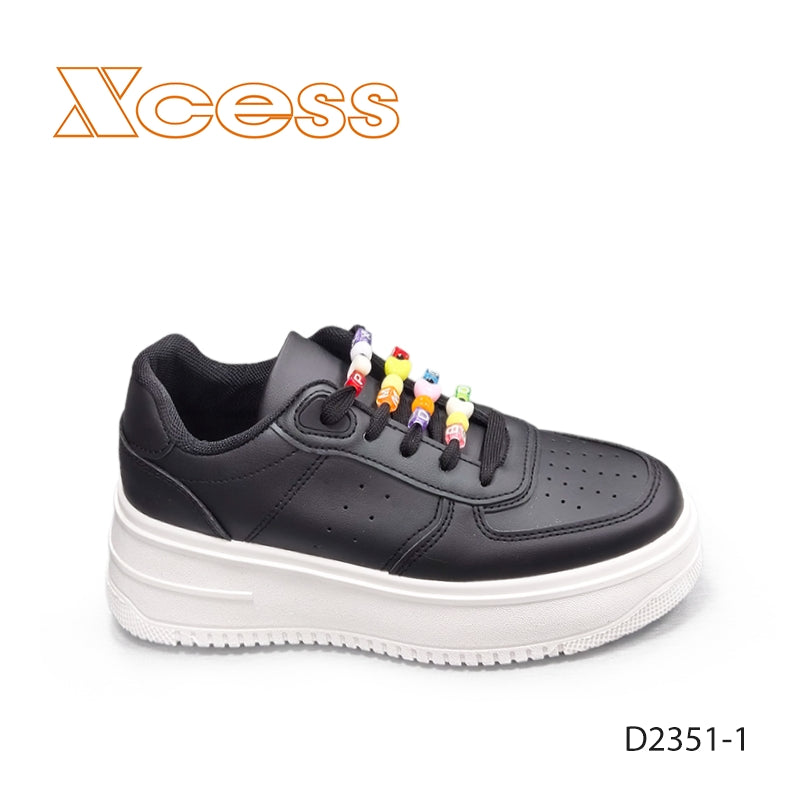 41лв Бял/Черен Сникърси size (36-40) xcess-D2351