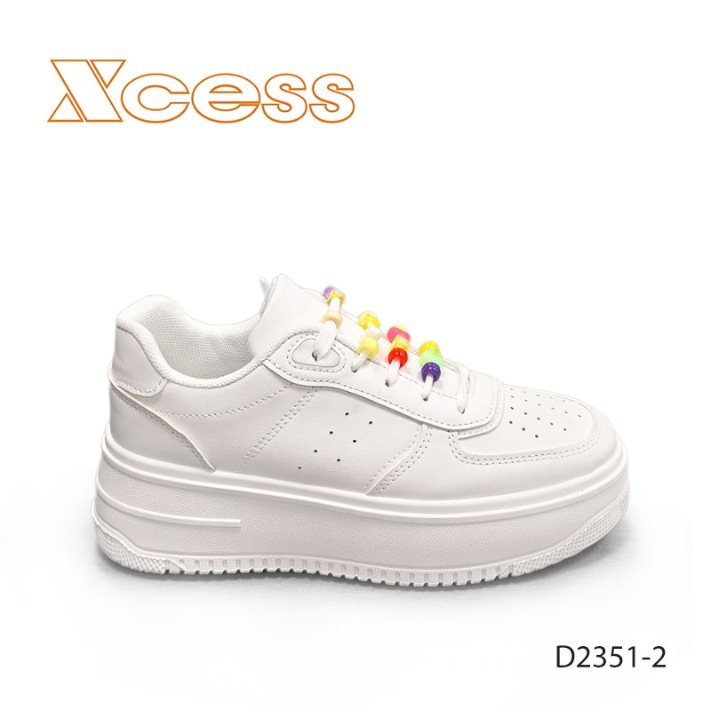 41лв Бял/Черен Сникърси size (36-40) xcess-D2351